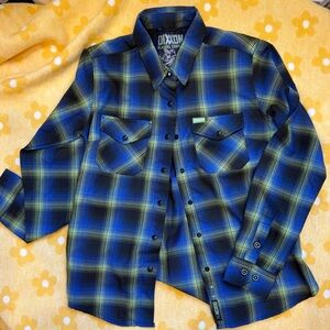 Dixxon The Gill Man women’s flannel button down
